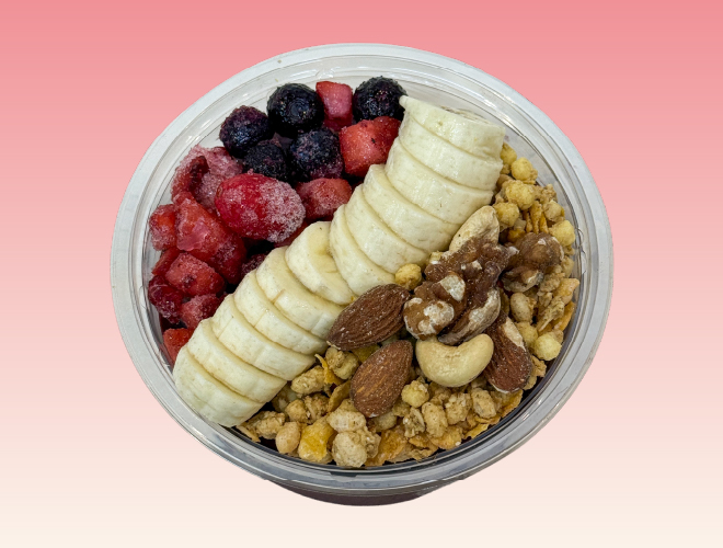 ふーふーの白虎パワーバナベリーアサイーボウル